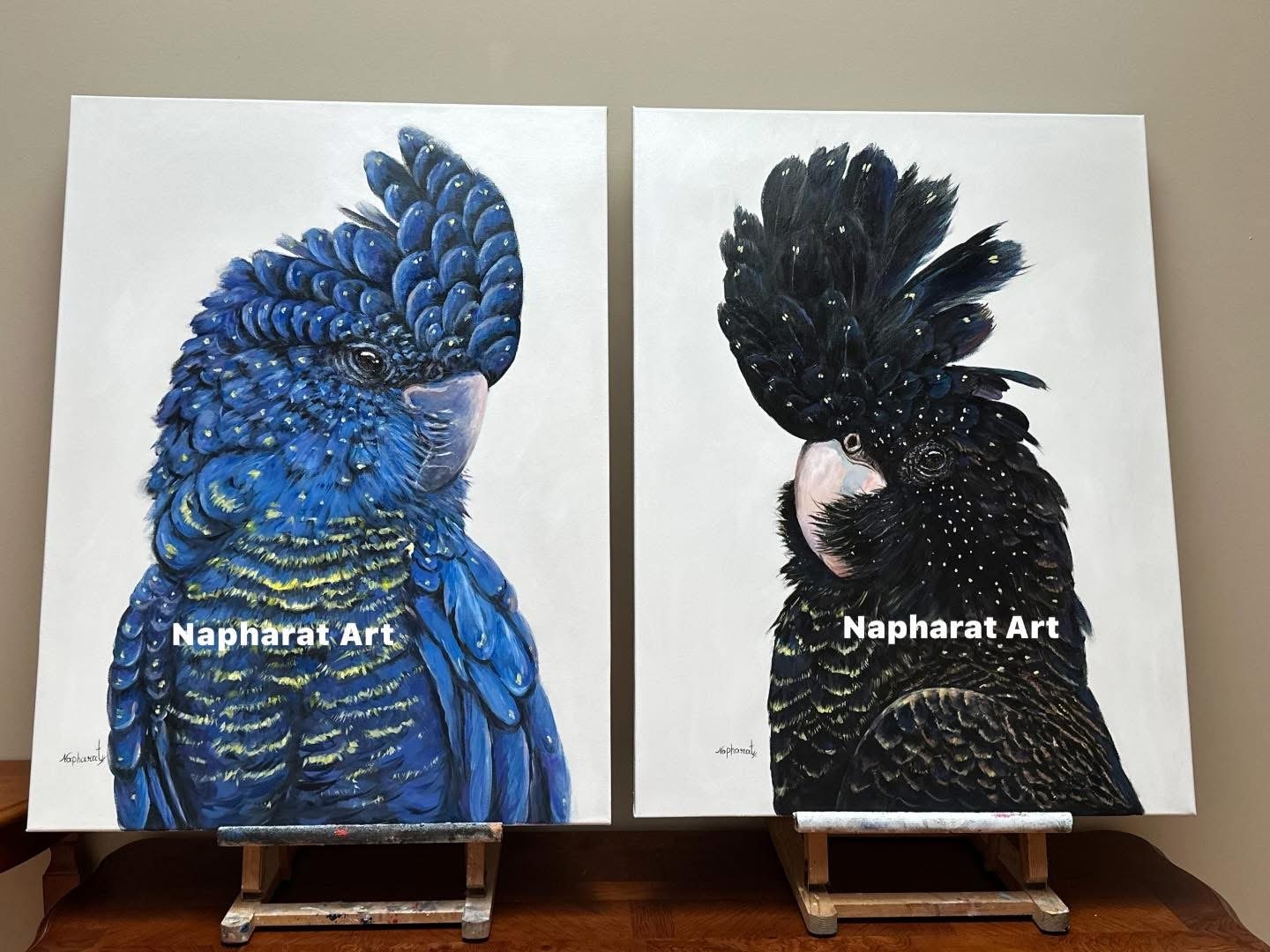 Original painting no. 93 by Napharat Art Studio